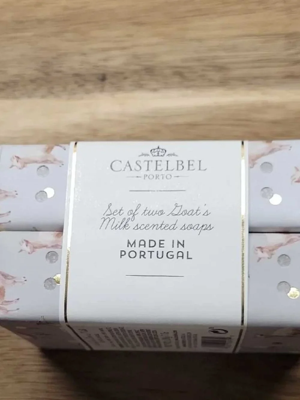 Castelbel Porto Goat's Milk Soap Bars. Made in Portugal Set of 2 7oz. Bars